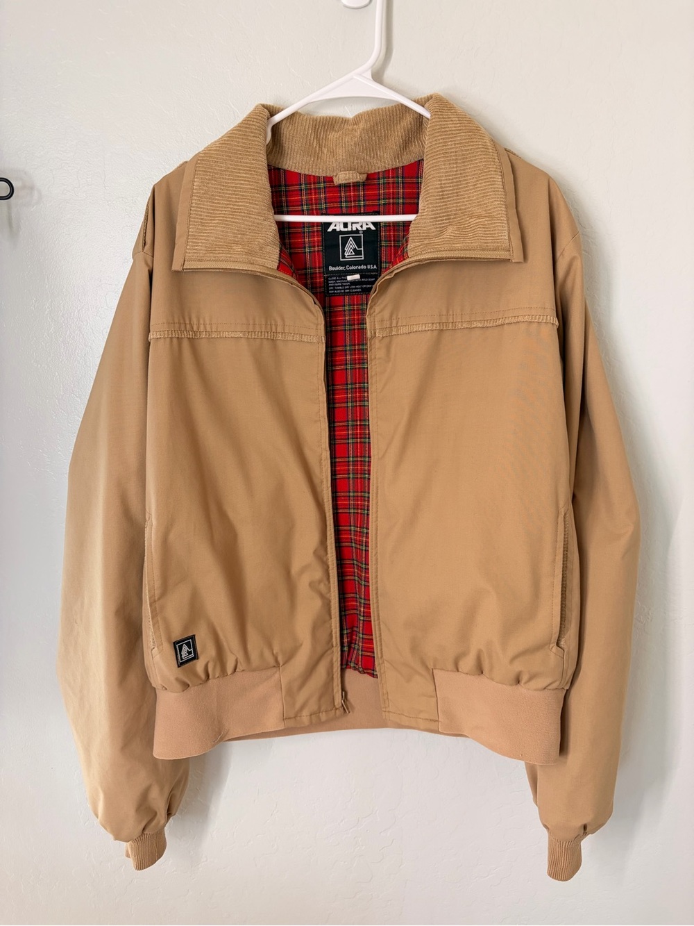 Vintage Altra bomber jacket with Corduroy Collar 0166